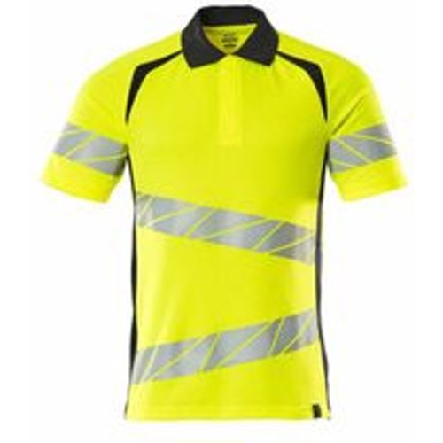 Polo-Shirt, moderne Passform Polo-shirt Gr. xl one, hi-vis gelb/schwarzblau - Mascot - Modalova