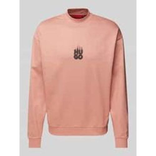 Sweatshirt mit Label-Print Modell 'Durungu' - HUGO - Modalova