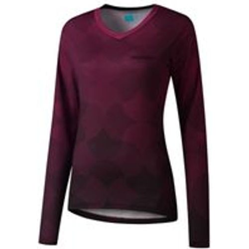 Woman's SAIKO Long Sleeve Jersey, Red - Shimano - Modalova