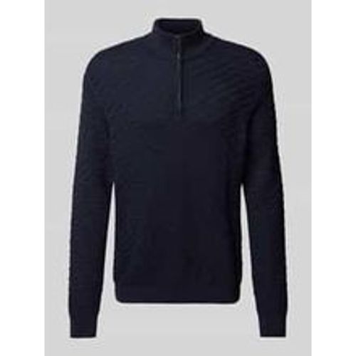 Regular Fit Pullover aus reiner Baumwolle mit Strukturmuster - s.Oliver RED LABEL - Modalova