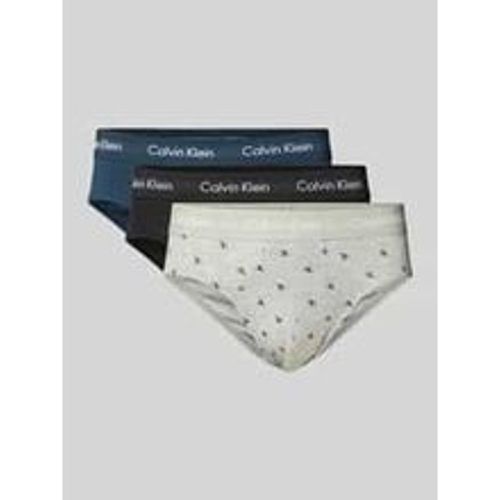 Slip mit Label-Bund im 3er-Pack - Calvin Klein Underwear - Modalova