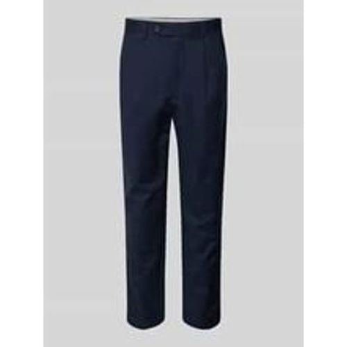 Regular Tapered Fit Bundfaltenhose mit Gürtelschlaufen - Selected Homme - Modalova