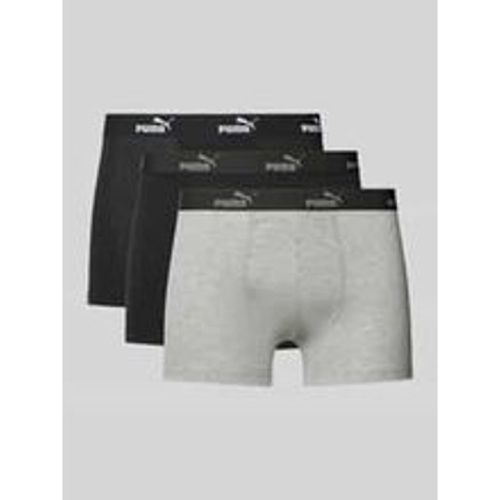 Boxershorts mit elastischem Logo-Bund im 4er-Pack - Puma - Modalova