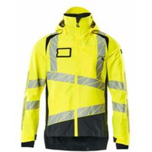 Hard Shell Jacke mit leichtem Futter Jacke 19301 Gr. 3XL, hi-vis gelb/schwarzblau - Mascot - Modalova