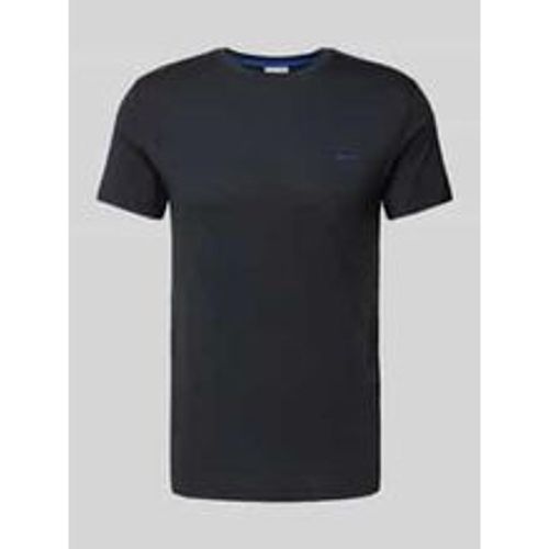 T-Shirt mit Label-Stitching - Gant - Modalova