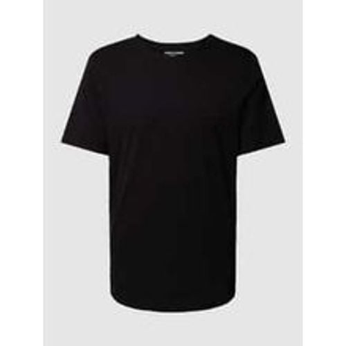 T-Shirt in unifarbenem Design - jack & jones - Modalova