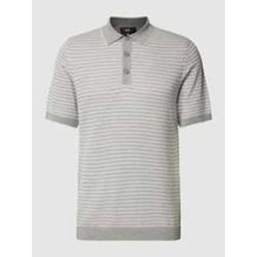 Slim Fit Poloshirt mit Streifenmuster Modell 'Flavius' - CINQUE - Modalova