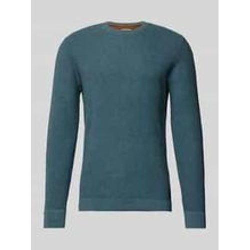 Regular Fit Strickpullover aus reiner Baumwolle mit Struktur - Tom Tailor - Modalova