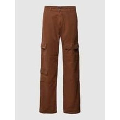 Regular Fit Cargohose mit Label-Applikation Modell 'Multi Pocket' - EIGHTYFIVE - Modalova