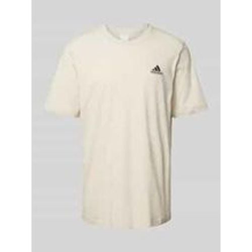 T-Shirt mit Logo-Stitching - adidas Sportswear - Modalova