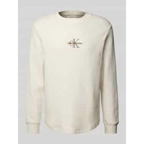 Longsleeve mit Logo-Stitching - Calvin Klein - Modalova