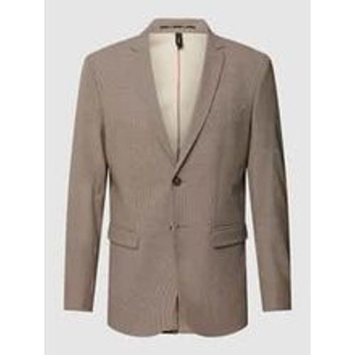 Slim Fit 2-Knopf-Sakko mit Allover-Muster Modell 'LIAM' - Selected Homme - Modalova