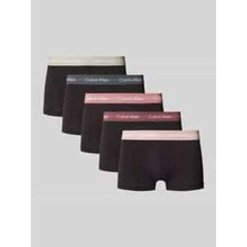 Trunks mit elastischem Label-Bund im 5er-Pack - Calvin Klein Underwear - Modalova