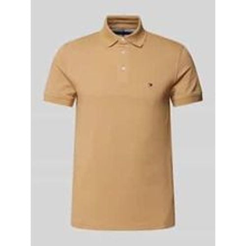 Slim Fit Poloshirt mit Label-Stitching - Tommy Hilfiger - Modalova