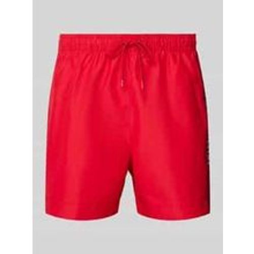 Badehose mit Label-Stitching - Tommy Hilfiger - Modalova