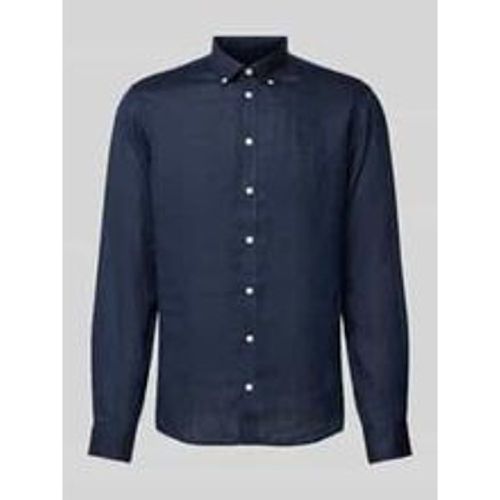 Leinenhemd mit Button-Down-Kragen - casual friday - Modalova