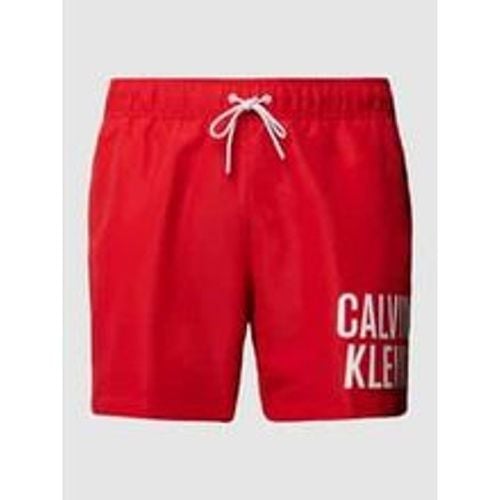 PLUS SIZE Badehose mit Label-Print - Calvin Klein Underwear - Modalova