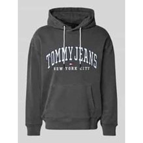 Hoodie mit Label-Stitching Modell 'VARSITY' - Tommy Jeans - Modalova