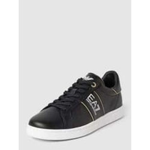 Sneaker mit Label-Details Modell 'SNEAKER ACTION LEATHER' - EA7 Emporio Armani - Modalova