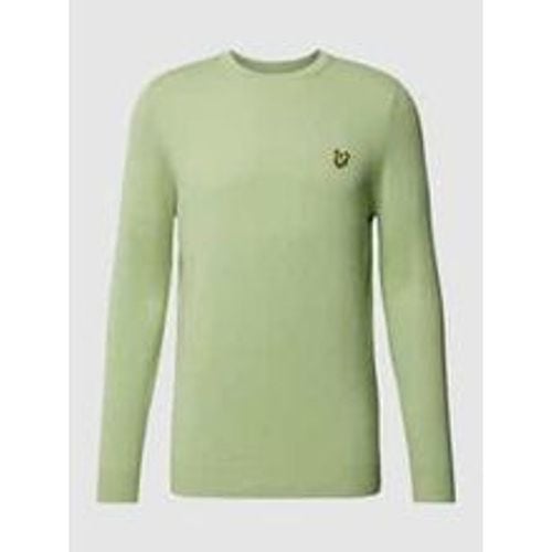 Strickpullover mit Motiv-Patch - Lyle & Scott - Modalova