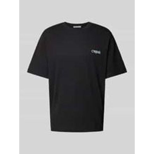 T-Shirt mit Label-Print Modell 'TAORMINA' - jack & jones - Modalova