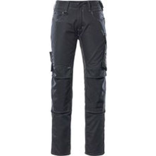 Arbeitshose mannheim 12679-442 leichte Bundhose mit Cordura Knietaschen, Farbe: Schwarz/Dunkelanthrazit - 0918, Größe: 50 - Mascot - Modalova