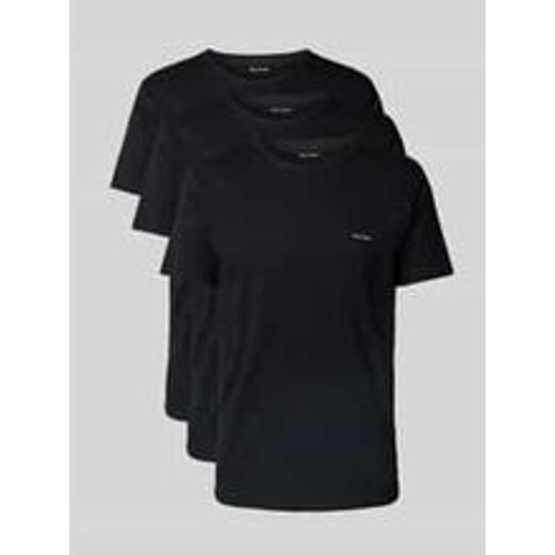 T-Shirt aus Viskose mit Label-Print im 3er-Pack - Paul Smith - Modalova