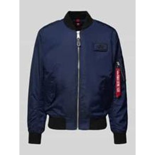 Bomberjacke mit Label-Badge - alpha industries - Modalova