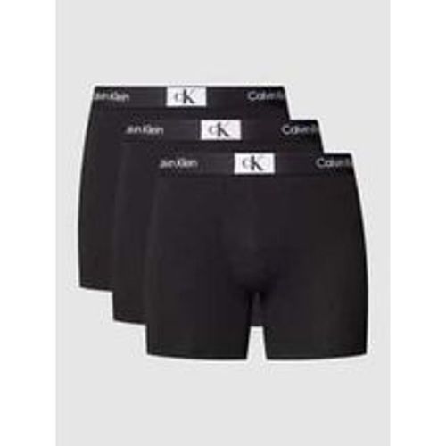 Pants mit elastischem Logo-Bund Modell 'BOXER BRIEF' im 3er-Pack - Calvin Klein Underwear - Modalova