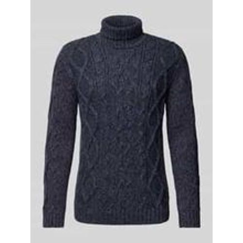 Rollkragenpullover mit Zopfmuster - Ragman - Modalova