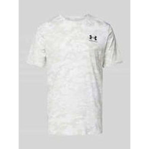 T-Shirt mit Label-Print - Under Armour - Modalova