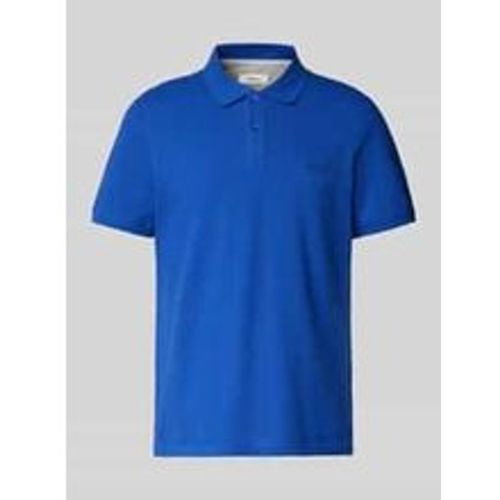 Regular Fit Poloshirt aus Baumwoll-Piqué mit Label-Stitching - s.Oliver RED LABEL - Modalova