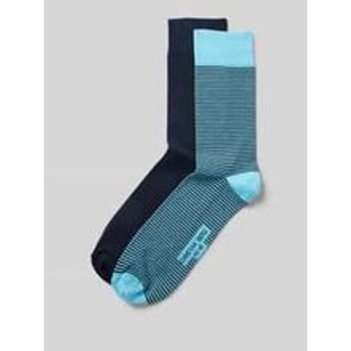 Socken mit Label-Schriftzug im 2er-Pack - christian berg - Modalova