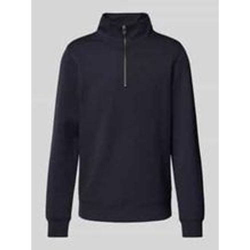 Sweatshirt mit Stehkragen Modell 'Sebastian' - casual friday - Modalova