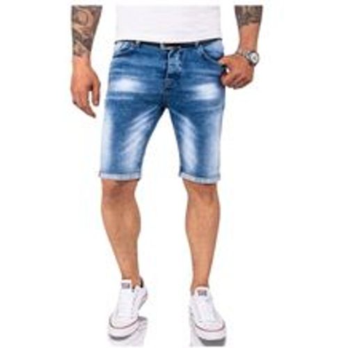 Shorts Jeansshorts Blau Regular Fit - Rock Creek - Modalova