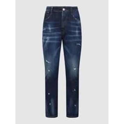 Relaxed Fit Jeans im Destroyed-Look - ER Elias Rumelis - Modalova