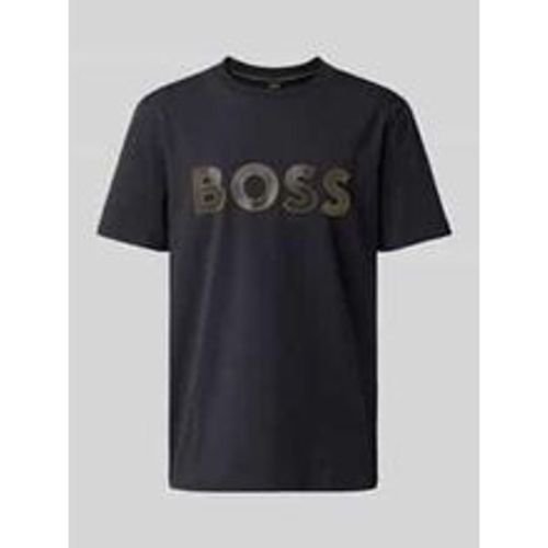 T-Shirt mit Label-Print - BOSS Green - Modalova