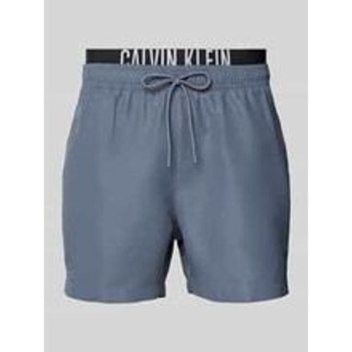 Badehose mit Label-Print - Calvin Klein Underwear - Modalova