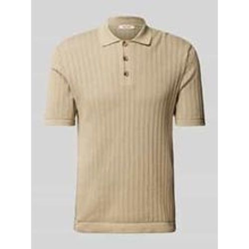 Regular Fit Poloshirt mit Lochstickerei Modell 'MOON' - Only & Sons - Modalova