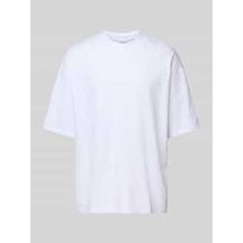 T-Shirt mit geripptem Rundhalsausschnitt Modell 'FAZY' - American vintage - Modalova