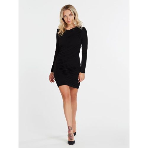 Vestido Marciano Frunces Y Botones - Guess - Modalova
