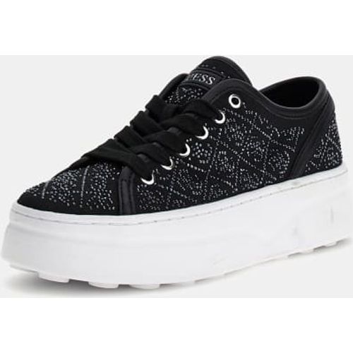 Sneaker Queeny 4G Logo Strass - Guess - Modalova