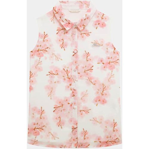 Blusa Stampa Floreale All Over - Guess - Modalova