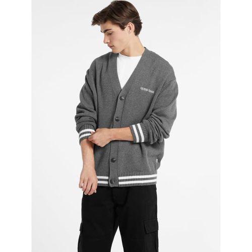 Cardigan Varsity Logo Ricamato - Guess - Modalova