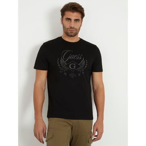 T-Shirt Logo Ricamato - Guess - Modalova