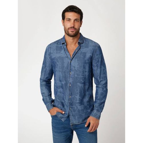 Camicia Stampa All Over - Guess - Modalova