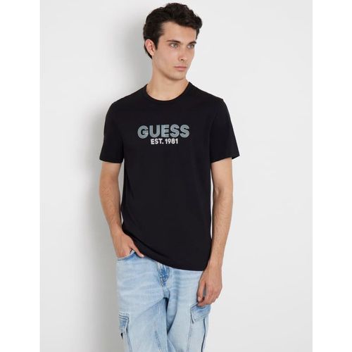 T-Shirt Stretch Logo Frontale - Guess - Modalova