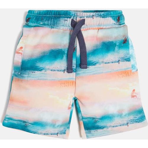 Shorts Active Con Stampa All Over - Guess - Modalova