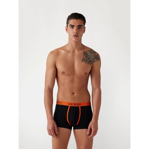 Boxer In Jersey Stretch Confezione Da 3 - Guess - Modalova