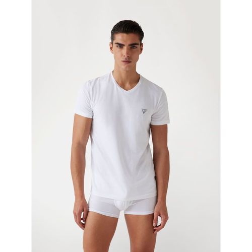 T-Shirt In Jersey Stretch Caleb - Guess - Modalova